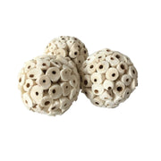 3 Pack Bird Chewing Toy Natural Sola Ball Parrot Shredder Foraging Toy for Finch Cockatiel African for Grey Gerbil DropShipping