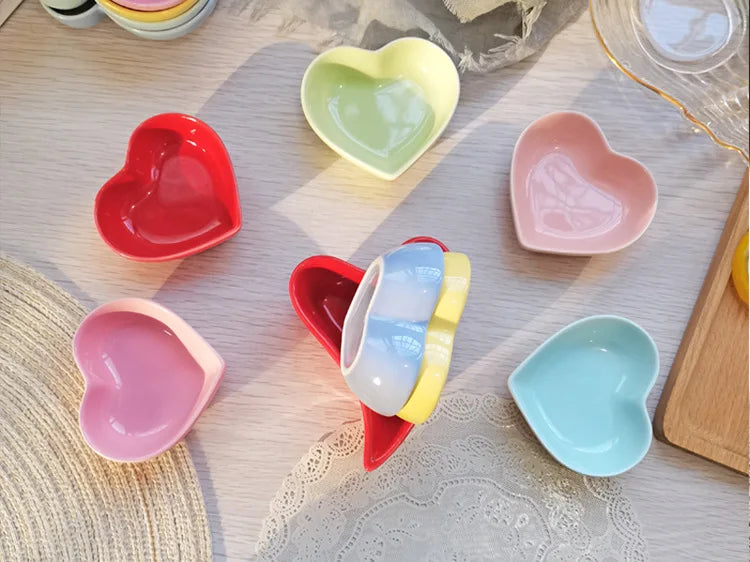 Love Ceramic Hamster Food Bowl