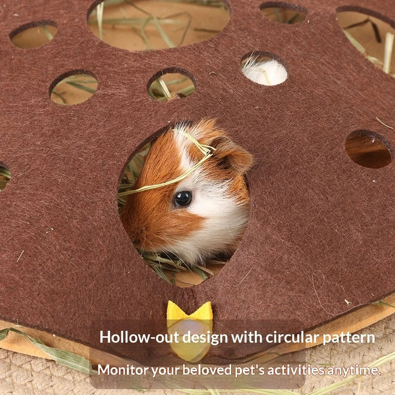 Multi-Hole Hamster Hideout House Maze Tunnel Toy Large Space Gerbil Rat Guinea Pig Small Pet Hide