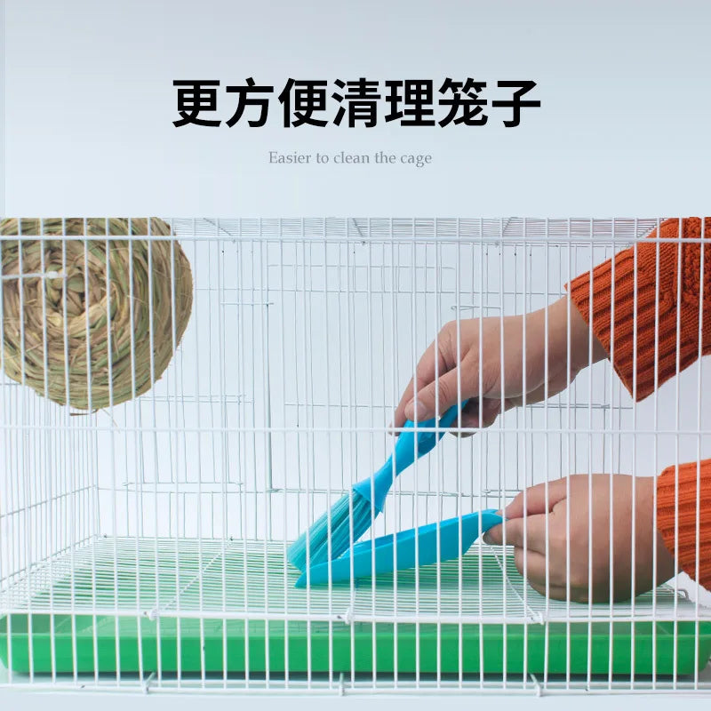 1 Set Mini Broom Dustpan Set Random Pet supplies hamster cleaning tools mini dustpa broom for cleaning wood shavings rabbits