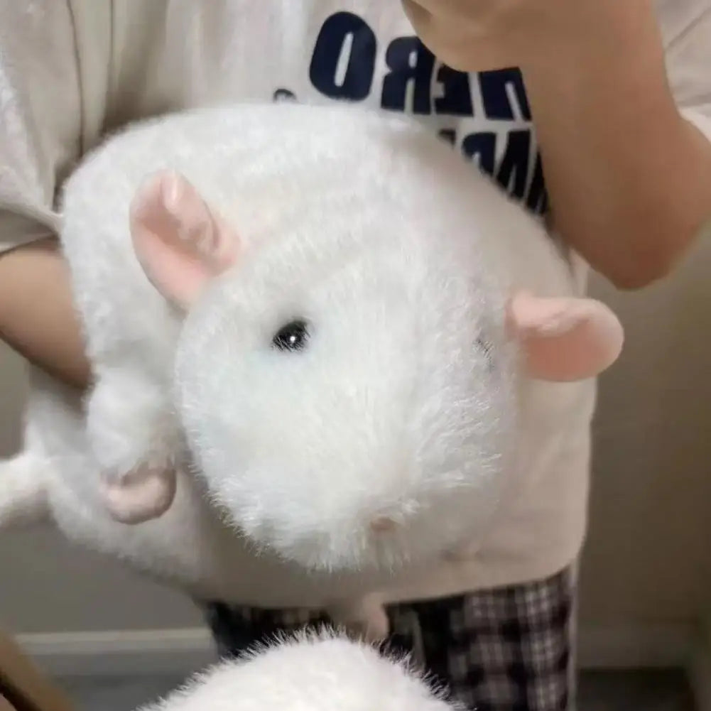 Simulation Mouse Plush Toy Cute Lying Animals Soft Plush Dolls Baby Toys Gifts For Children Creative Birthday Gifts