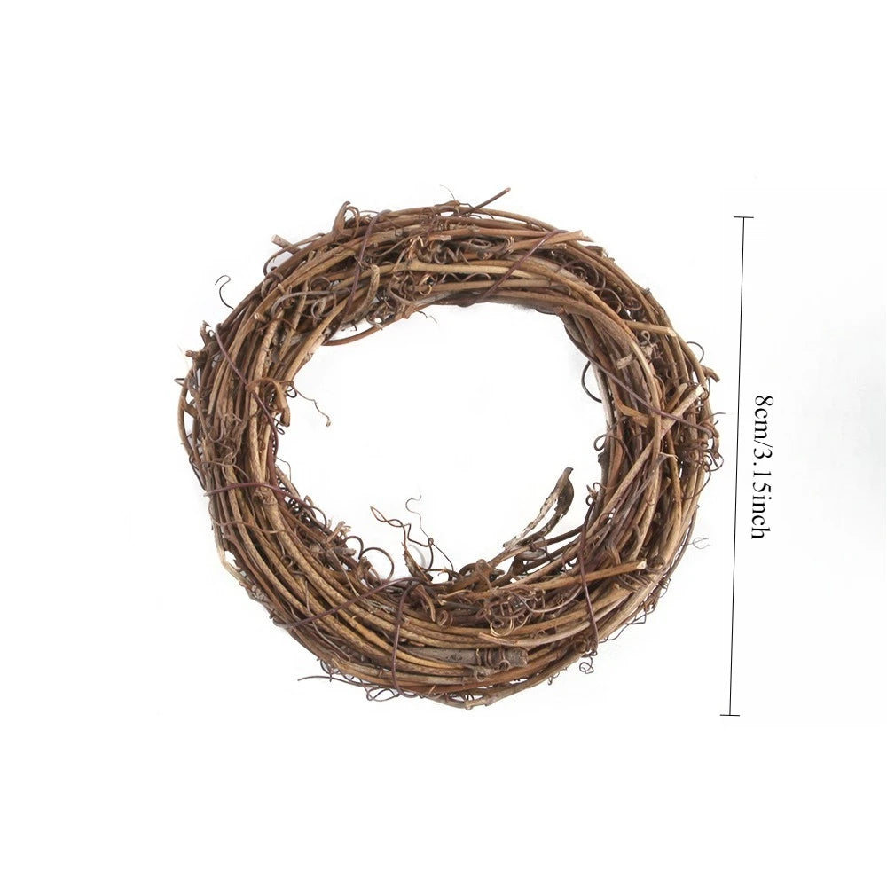 Hanging Grass and Wood Chew Toy Set for rabbits, guinea pigs, hamsters, and chinchillas from Burrowly small pet supplies.