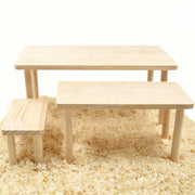 Hamster Scenery Platform Wooden Platform Small Pet Platforms Toy Playing for Burrowly cozy hides and small pet care.