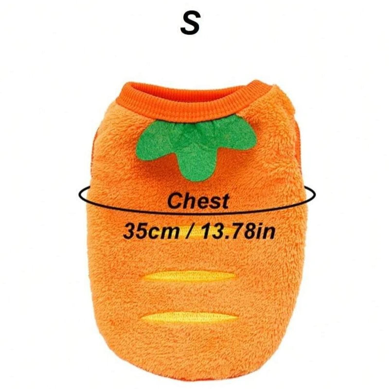 1PC Fruit-shaped Harness Vest Warm Costume Clothes Outfits for Pet Small Animal Guinea Pig Rabbit Bunny Ferret Chinchillas Kitty