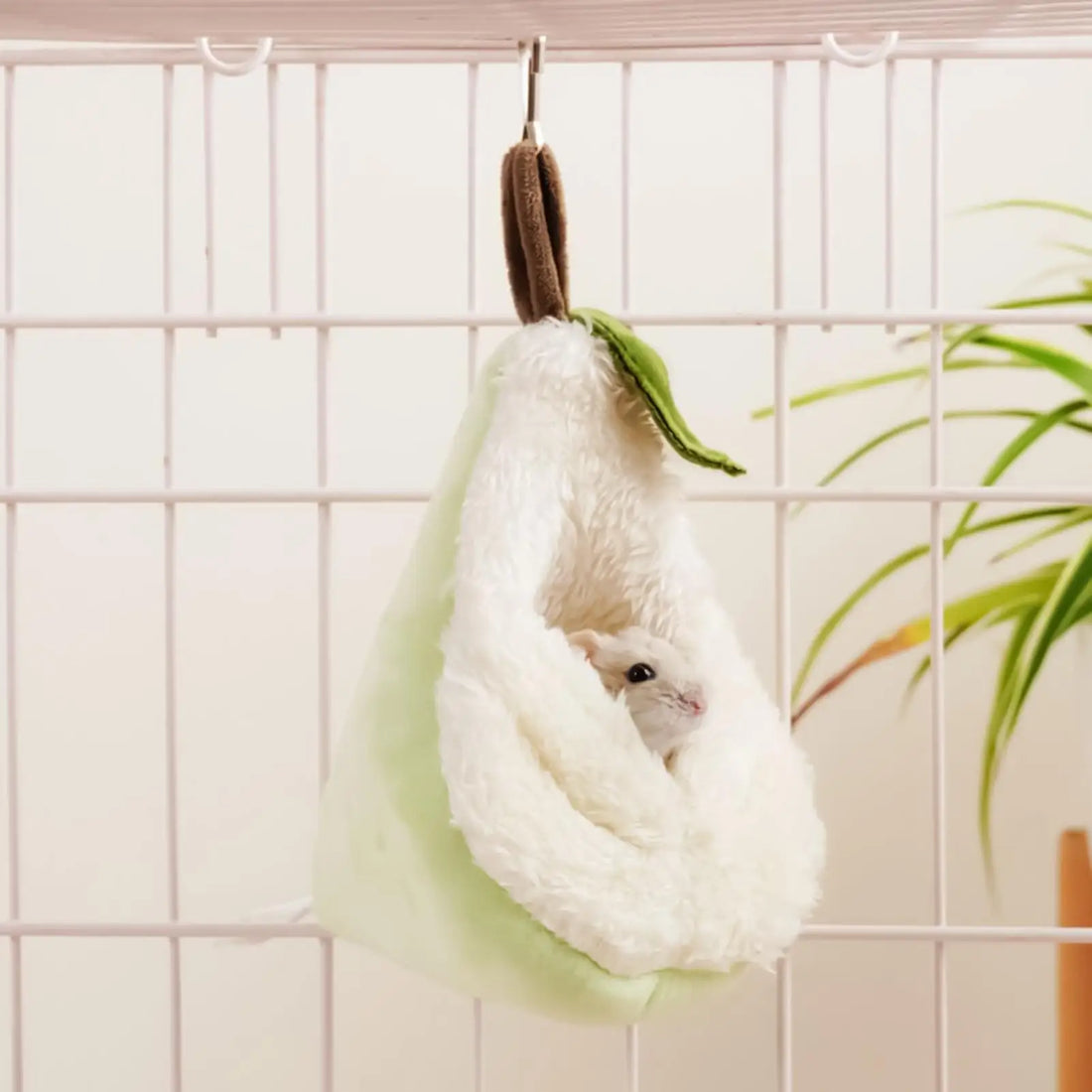 Chinchilla Hammock with Hook House Funny Decor Funny Hamster Bed Warm Nest