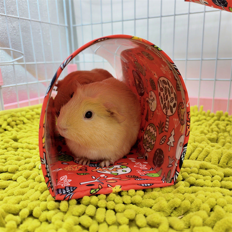 Hamster & Guinea Pig Tunnel Tent Hideout Nest
