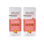Supreme Woodland Loops Guinea Pig Treats - 2 Pack for guinea pigs, selected by Burrowly for chewing and enrichment.