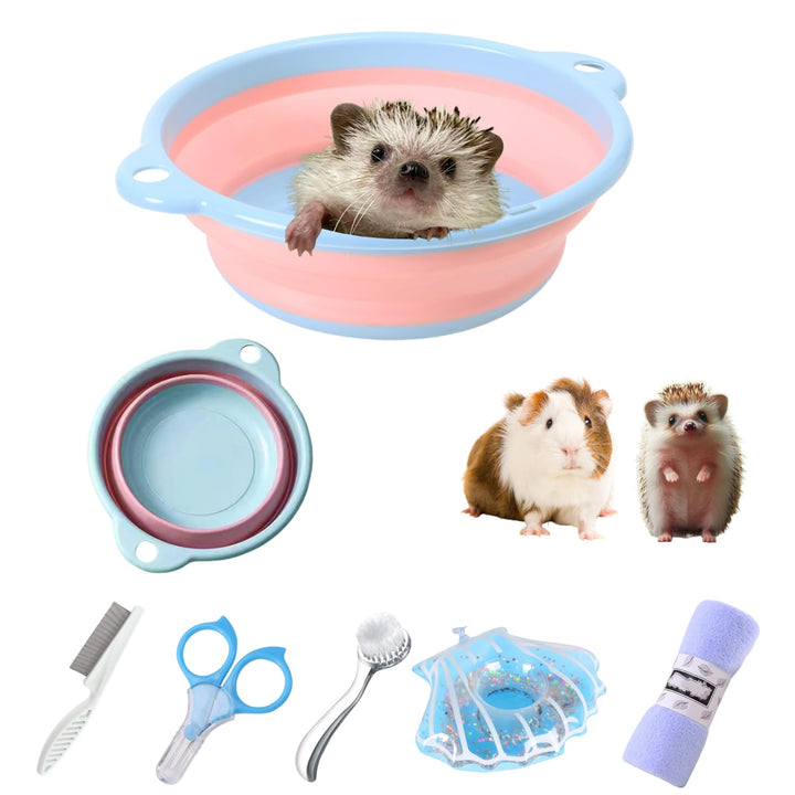 Small Animal Grooming & Bath Kit - 6 Piece Set