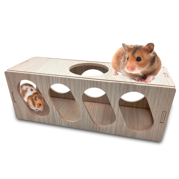 Hamster Tunnel Maze Hideout Platform for Gerbils & Rats