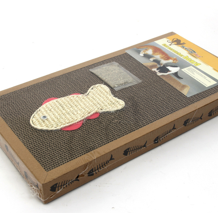 Wide cat scratching board for daily claw care - image 5
