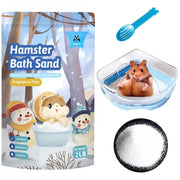 Hamster Sand Bath with Sandbox for Dwarf Hamsters & Gerbils