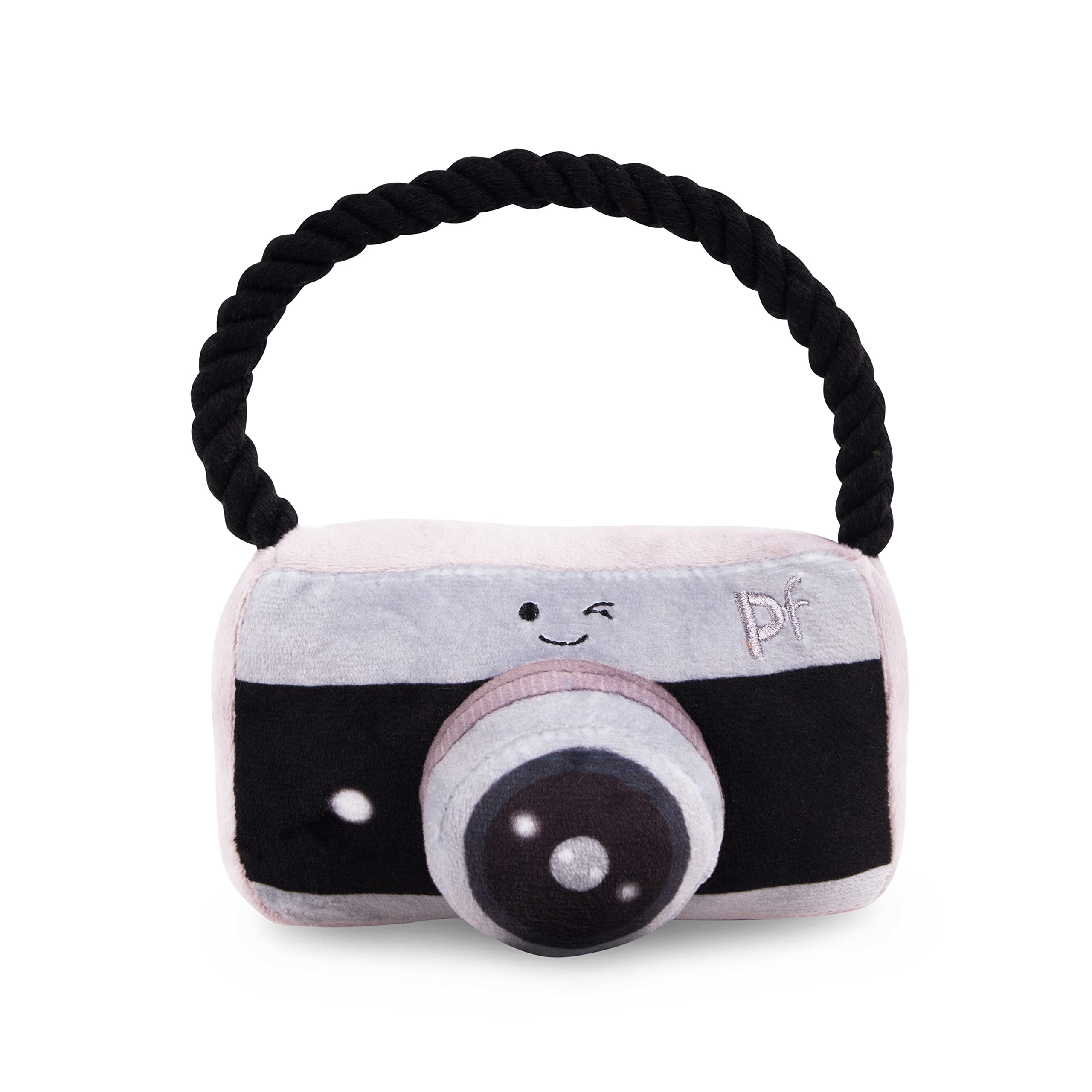 Retro camera plush dog toy - image 1