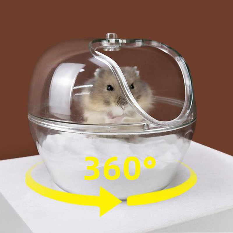 Hamster Toilet and Sand Bath Room for hamsters, rats and mice from Burrowly small pet supplies.